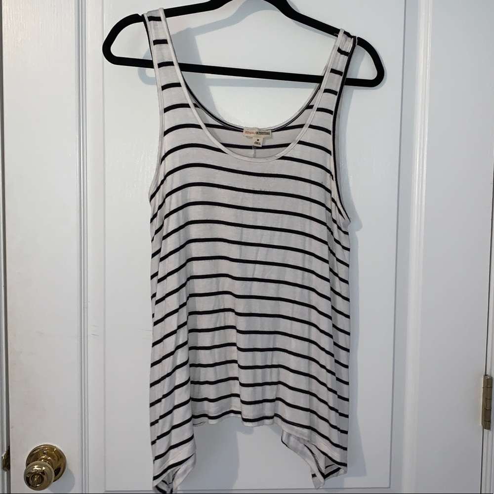 Striped tank top